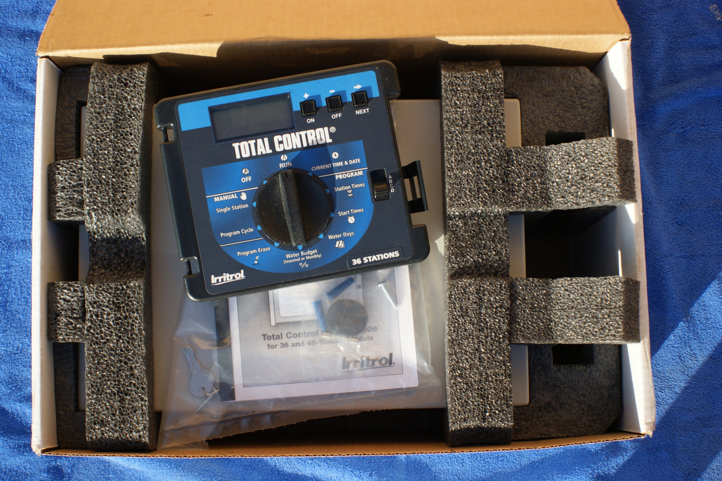 Irritrol Total Control TC-36EX-R 36 Station Exterior / Interior with Metal Wall Cabinet